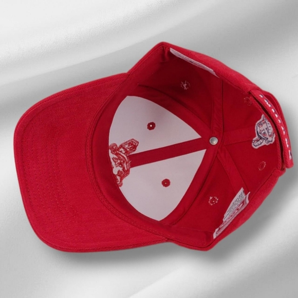 New Mens Vintage Cleveland Indians Snapback Cap Hat - Picture 3 of 5